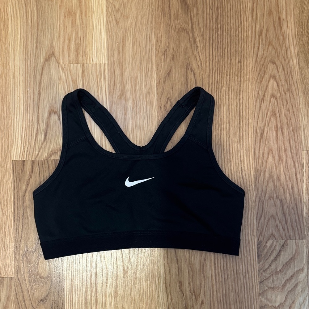 Nike Women's Black and White Sports Bra